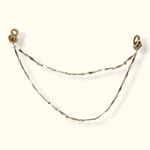 V. 2-Strand Metal Sweater Chain